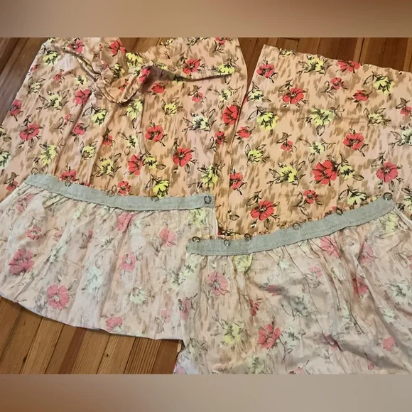 💎 Vintage Belle Amie Cotton Drapes made in France